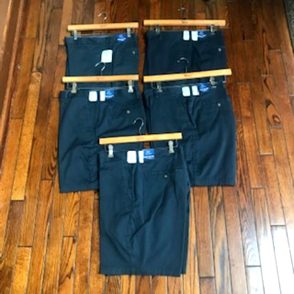 Size: 40 Above the Knee Casual or Work Shorts . (5) Pair Bundle . New w/ Tags